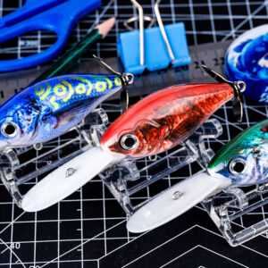 100mm crankbait 3d eyes life like propeller 606