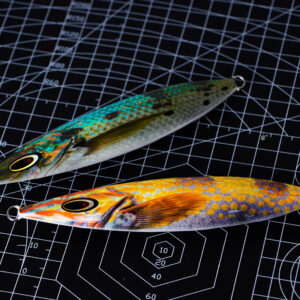 3d printed slow pitch jig realistic offshore lure for tuna grouper wahoo 102