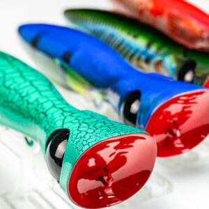 150mm big game saltwater popper trolling lure 3d eyes printing 605