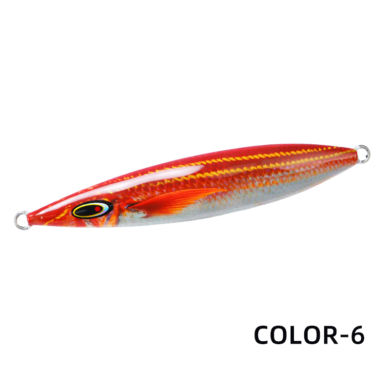 3d printed slow pitch jig realistic offshore lure for tuna grouper wahoo 102