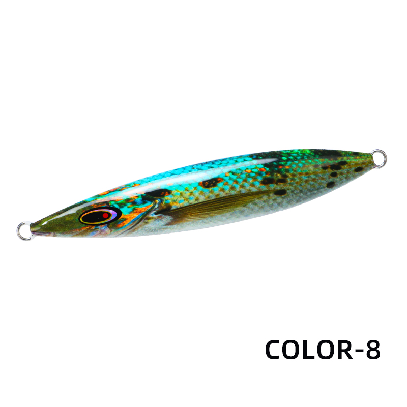 3d printed slow pitch jig realistic offshore lure for tuna grouper wahoo 102