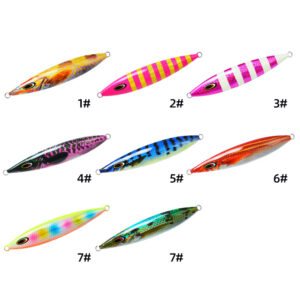 3d printed slow pitch jig realistic offshore lure for tuna grouper wahoo 102