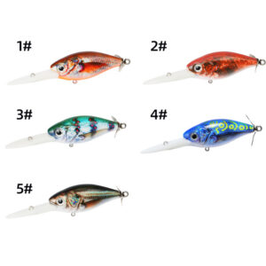 100mm crankbait 3d eyes life like propeller 606
