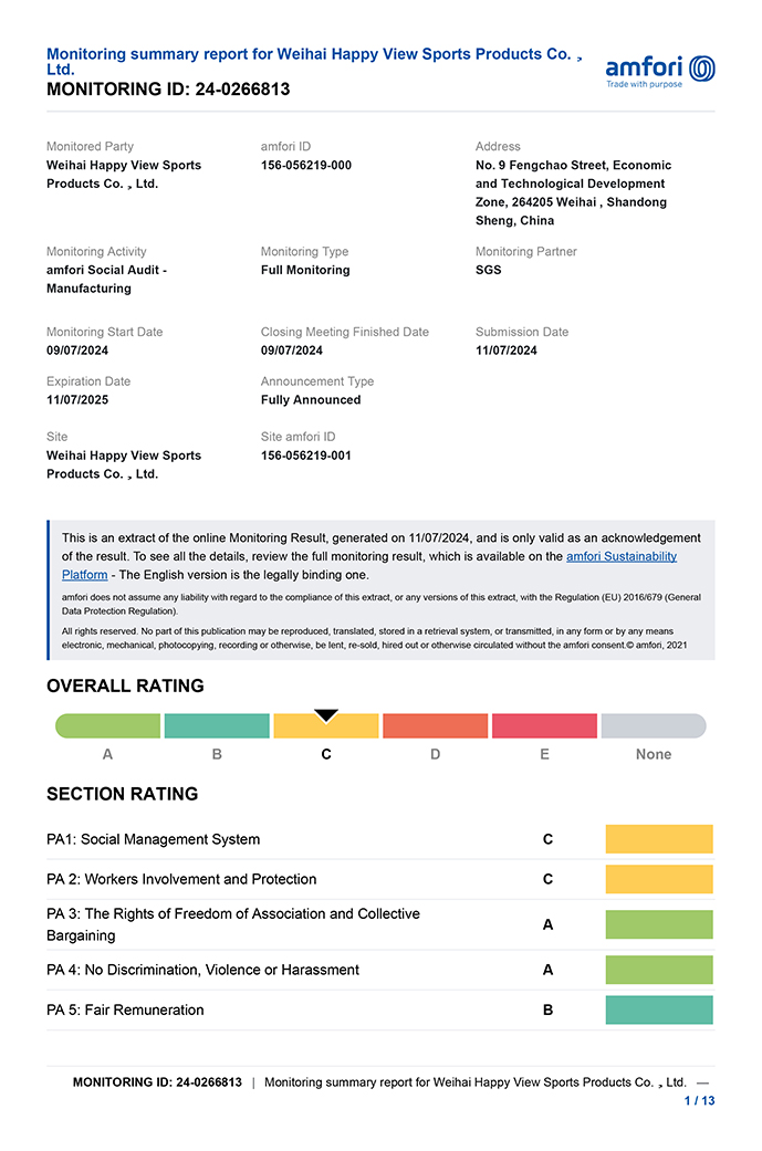 bsci certification