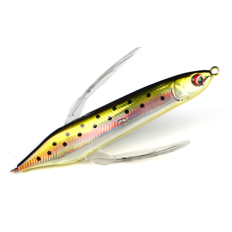 61028 6.5g 80mm Wiggle & Flash Bionic shape Textured Scales - Image 2