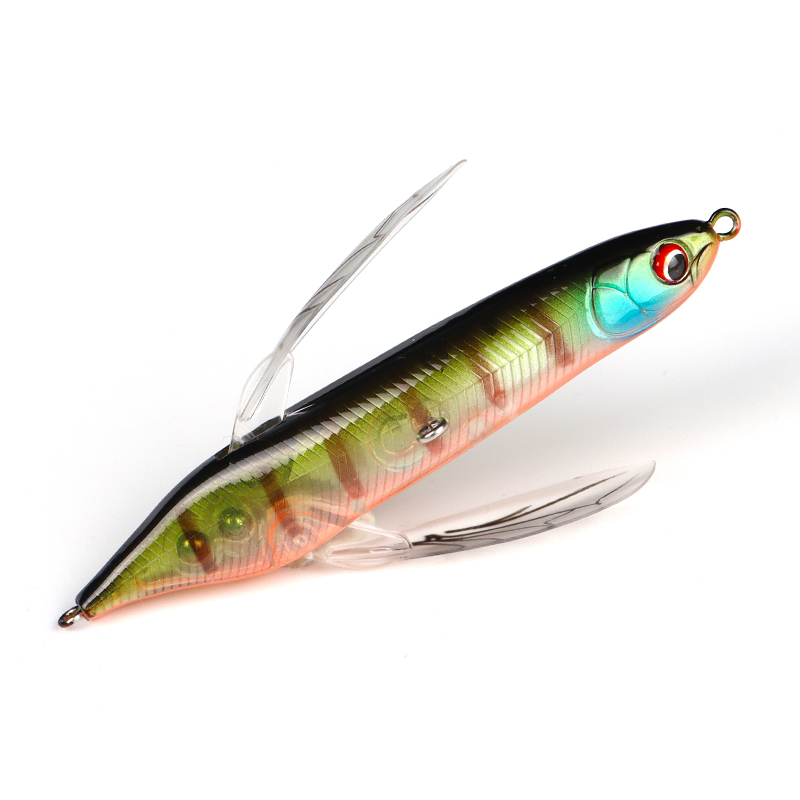 61028 6.5g 80mm Wiggle & Flash Bionic shape Textured Scales - Image 4