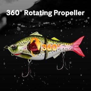 61056 35g 135mm Night Fishing Glow in the Dark UV Coated