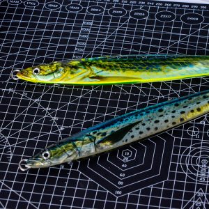 81009 450g 255mm Lifelike Skin Flashy Finish Artificial Resin Bait